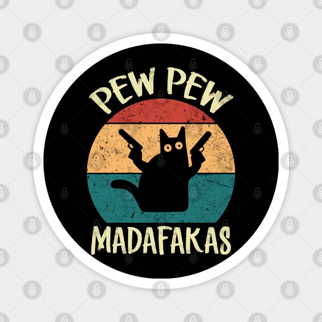 Pew Pew Madafakas Magnet by Abderrahmaneelh